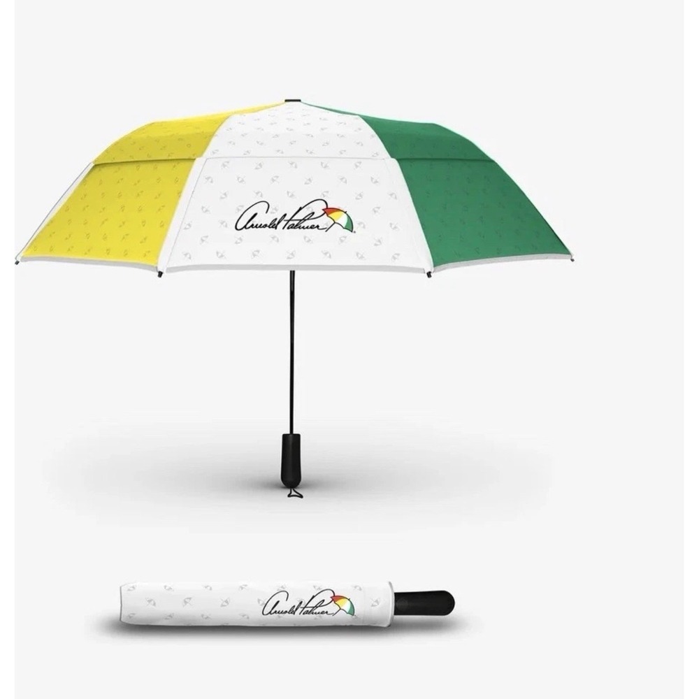 Weatherman Arnold Palmer Classic Collapsible Golf Umbrella Multicolor NEW